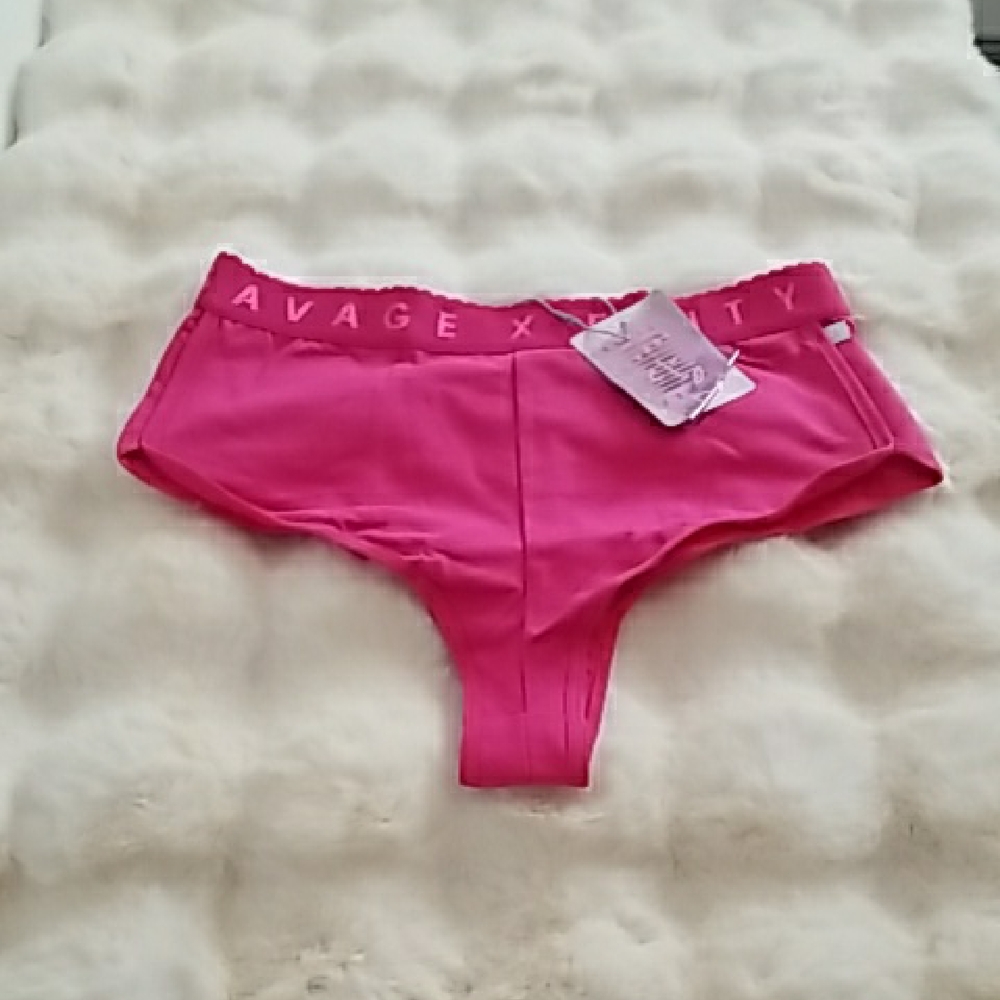 Savage X Fenty Bright Pink Bottoms